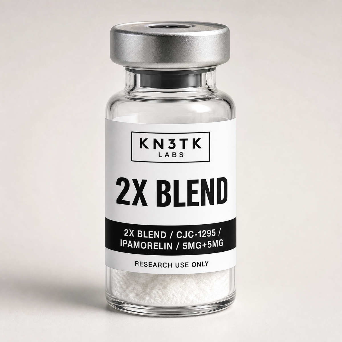 KNETK LABS 2X BLEND (CJC-1295 / IPAMORELIN) — 5mg / 5mg research vial