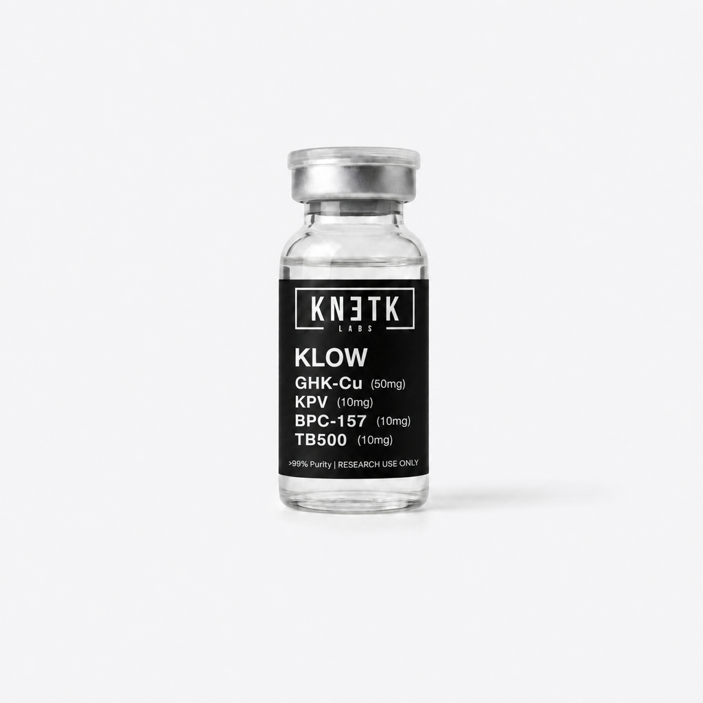 KLOW - GHK-Cu (50mg) / KPV (10mg) / BPC-157 (10mg) / TB500 (10mg)